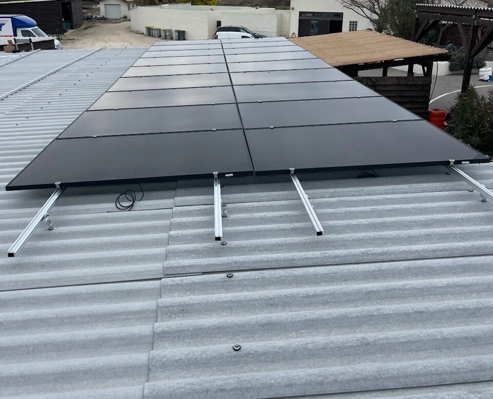 Panneaux solaires de 12KW installés à Narbonne